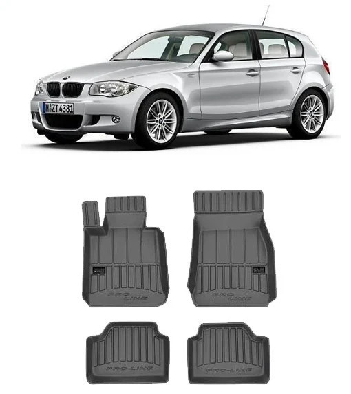 Bmw Seria 1 F20, Hatchback, Din 10.2011 - 06.2019 , Set Covorase Auto Tip Tavita Premium 3D, din cauciuc