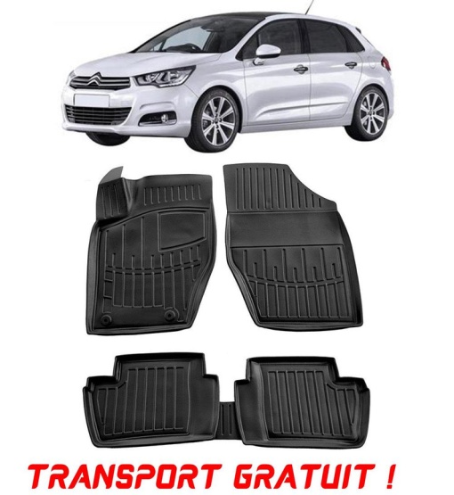 Citroen C4 (N) (2010-2018) Set covorase auto cauciuc G.Modern Line 3D transport gratuit