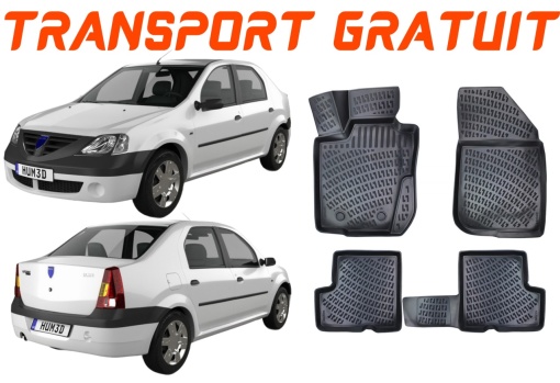Covorase auto Dacia Logan 1 2004-2012 Set presuri tip tavita