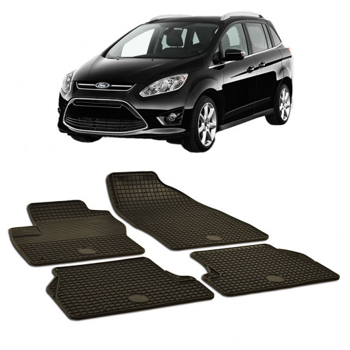 Ford C-Max(2010-) Set 4 covorase auto cauciuc Urban Line
