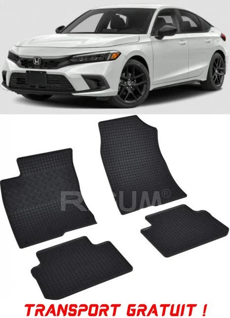 Honda CIVIc Xi fabricat din 11.2022 - Prezent, Sedan, set covorase auto dedicate, din cauciuc 100% Premium - Transport Gratuit