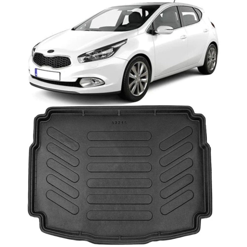 Kia Ceed Hatchback II (Cu Podea Inalta) 2012-2018 Tavita cauciuc pentru protectie portbagaj dedicata pentru Kia Ceed Transport Gratuit