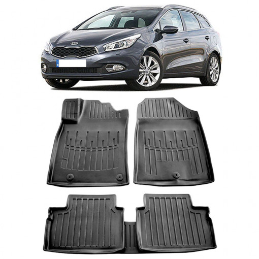 Kia Ceed III (2018-) Set covorase auto cauciuc G.Modern Line 3D