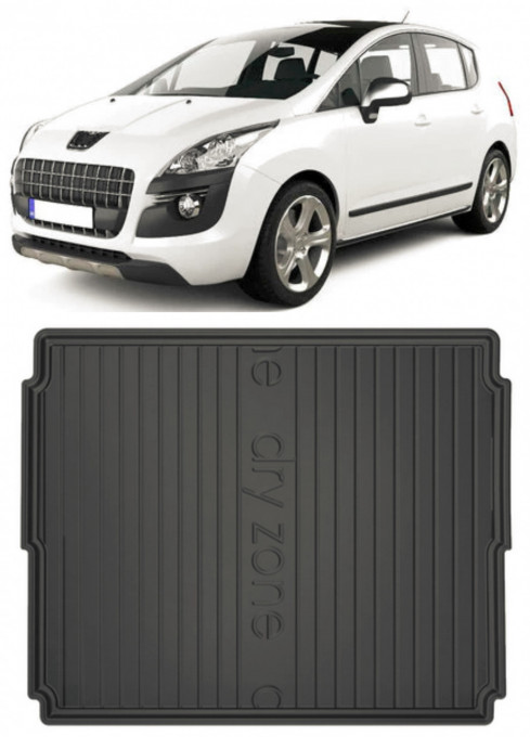 Peugeot 3008 I din 05.2009 - 10.2016 Suv Portbagaj Mijlociu *1, Tavita Pentru Portbagaj Lux Premium Dedicata,