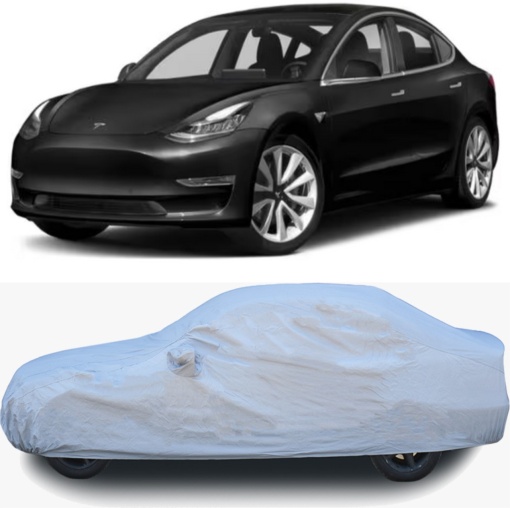 Prelata auto compatibila cu TeSLa Model 3 (2017-) husa exterioara pentru protectie auto