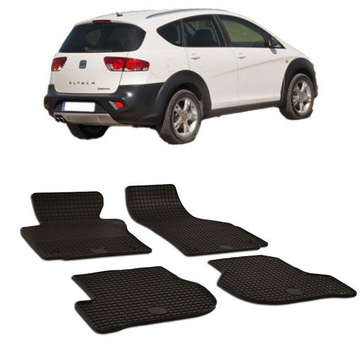 Seat Altea Freetrack (2007-2015) Set 4 covorase auto cauciuc Urban Line