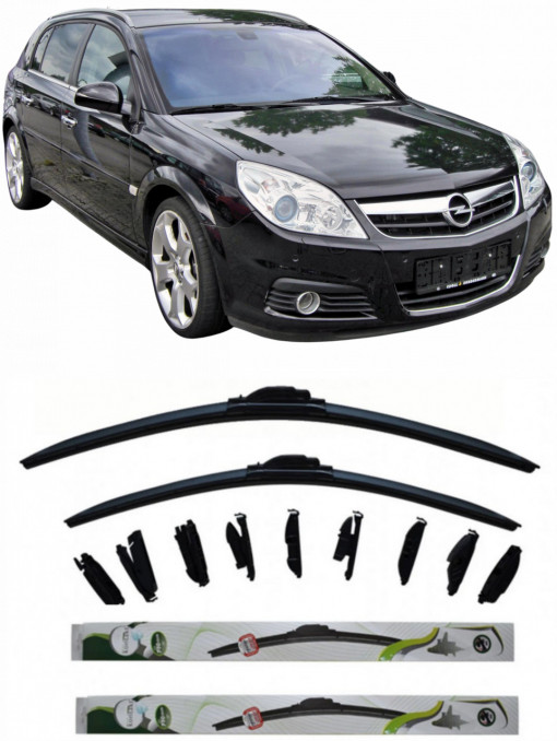 Set 2 stergatoare Multi Adapter 60/48 cm compatibile cu Opel Signum(2003) (60 cm/48 cm)