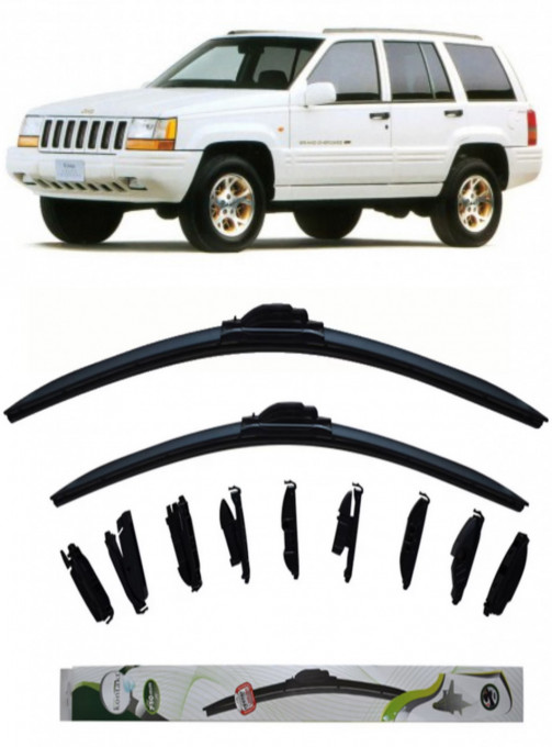 Set 2 stergatoare MultiAdapter 50cm/50cm compatibile cu Jeep GRAND CHEROKEE I (ZJ, ZG) (1991-1999) (50 cm/50 cm)
