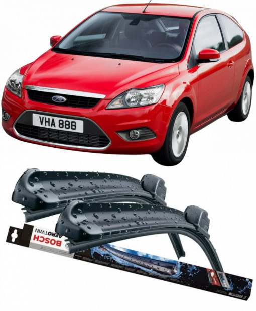 Set 2 stergatoare parbriz Bosch Aerotwin 600/475mm compatibile cu Ford FOCUS I Saloon (DFW) (1999-2004) Bosch