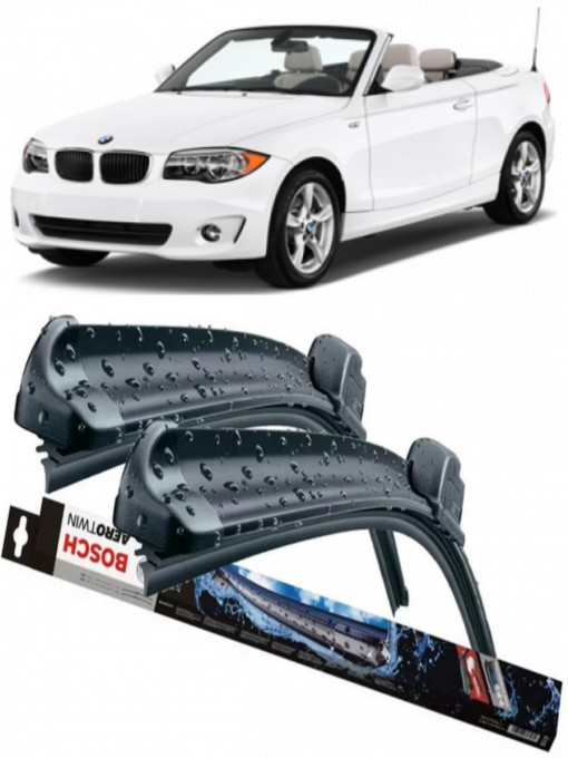 Set 2 stergatoare parbriz Bosch Aerotwin pentru BMW 1 (E 88) Cabrio (03.08 - 10.13) Bosch