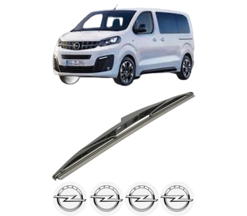 Stergator lamela spate OPEL VIVARO C Bus (K0) din 2019 - 2024, pentru luneta auto, Bosch Twin, din cauciuc siliconat rezistent, 4 Stickere Auto OPEL