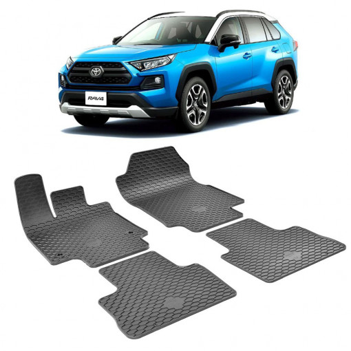 Toyota Rav 4 (2019-). Suzuki Across (2020-) (Inclusiv Hybrid) Set Covorase Auto Cauciuc Umbrella Urban Line