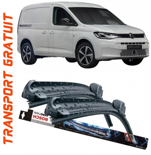Volkswagen Caddy Set 2 stergatoare parbriz Bosch Bosch Aerotwin 70 cm/40 cm compatibile cu Volkswagen Caddy V Box Body/Mpv (Sba, Sbh) din 2020 (70 cm / 40 cm)
