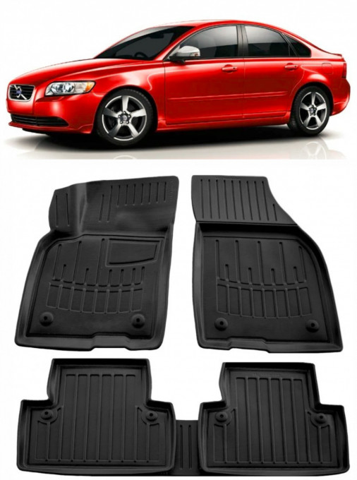 Volvo S40 II (2004-2012) Set covorase auto cauciuc G.Modern Line 3D