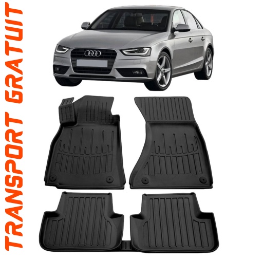 Audi A4 (B8) (2007-2015) Set covorase auto cauciuc G.Modern Line 3D