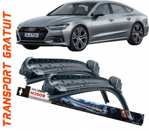 Audi A7 Set 2 stergatoare parbriz Bosch Bosch Aerotwin compatibile cu Audi A7 2017 (60 cm / 50 cm)