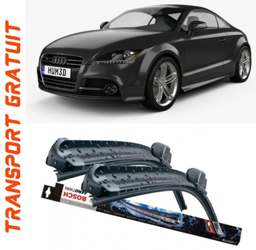 Audi Tt Set 2 stergatoare parbriz pentru parbriz compatibile cu Audi TT (8N3) fabricat in perioada 10.1998 - 06.2006, breloc Hella (55 cm / 52.5 cm)