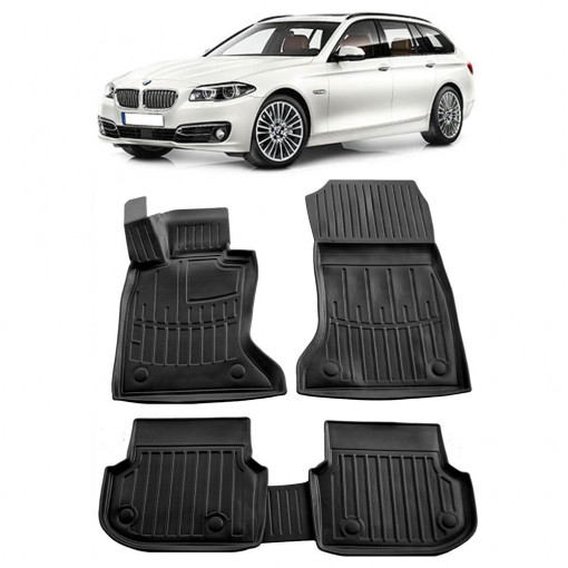 Bmw 5 (F11) (2010-2013) Set covorase auto cauciuc G.Modern Line 3D
