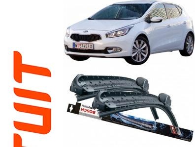 Kia Cee'D Set 2 stergatoare parbriz Bosch Bosch Aerotwin compatibile cu Kia Cee'D 2007-2012 (60 cm / 45 cm)