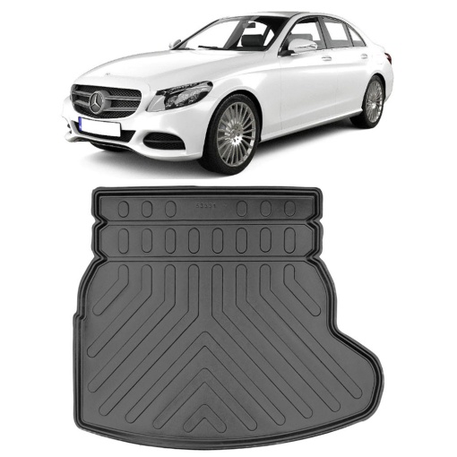 Mercedes C Class W205 (Tip 2) 2014- Tavita cauciuc pentru protectie portbagaj dedicata pentru Mercedes Clasa C Transport Gratuit