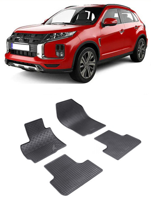 Mitsubishi Asx Din 05.2010 - Prezent, Suv , Set Covorase Auto Tip Tavita Premium 3D, din cauciuc