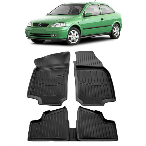 Opel Astra G (1998-2004) Set covorase auto cauciuc G.Modern Line 3D