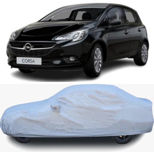 Prelata auto compatibila cu Opel Corsa E 2014- 2019 husa exterioara pentru protectie auto