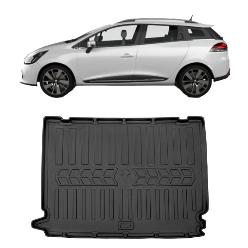 Renault Clio Iv Combi, Cu Podea Inalta (2012-2019) Tavita Portbagaj Umbrella Modern Line dedicata pentru Renault Clio IV Transport Gratuit