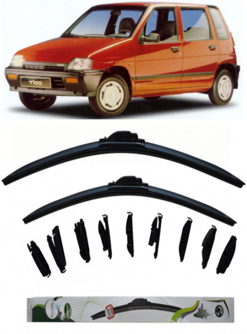 Set 2 stergatoare Multi Adapter 60/48 cm compatibile cu Daewoo Tico(1995 - 2000) (40 cm/40 cm)