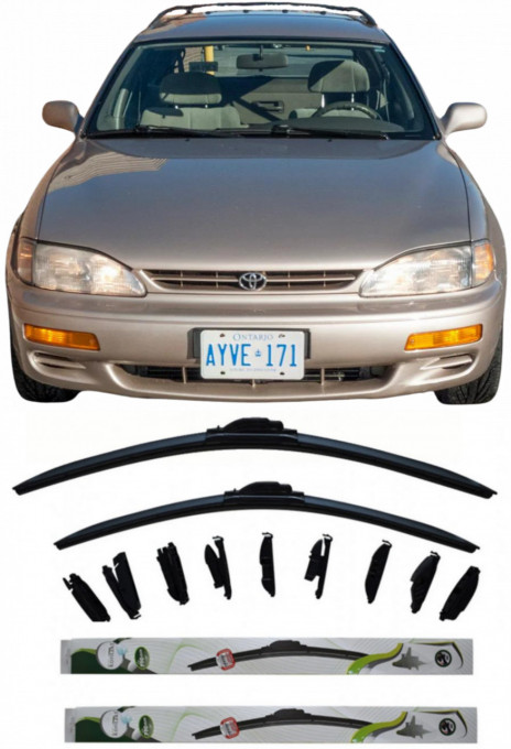 Set 2 stergatoare MultiAdapter 53cm/45cm compatibile cu Toyota CAMRY (_V1_) (1991-1996) (53 cm/45 cm)