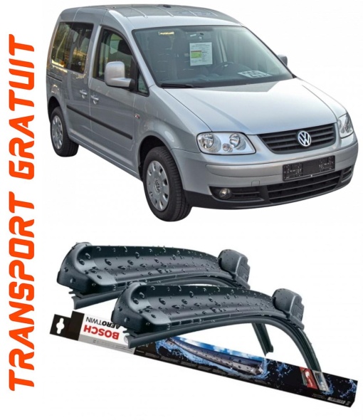 Set 2 stergatoare parbriz Bosch Aerotwin 600/475mm compatibile cu Volkswagen CADDY Box Body/MPV (6K9, 9E7, 9E9) (1998-2009) Bosch