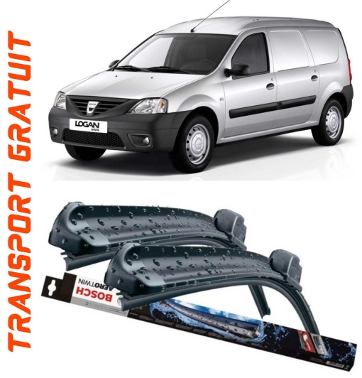 Set 2 stergatoare parbriz Bosch Aerotwin 600/475mm compatibile cu Dacia LOGAN EXPRESS (FS_) (2007-2012) Bosch