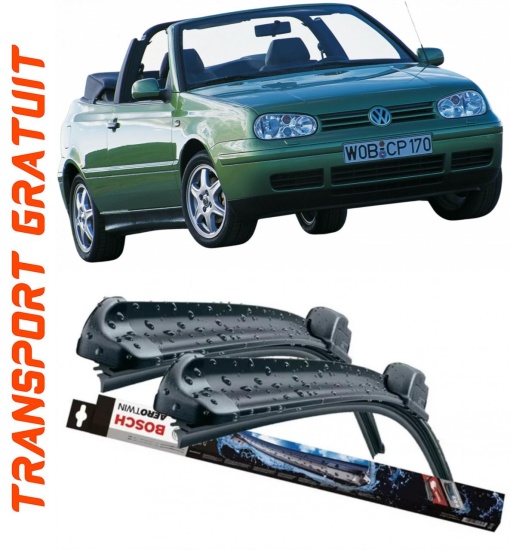 Set 2 stergatoare parbriz Bosch Aerotwin 600/475mm compatibile cu Volkswagen GOLF IV Cabriolet (1E7) (1998-2002) Bosch