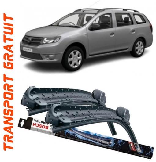 Set 2 stergatoare parbriz Bosch Aerotwin 600/475mm compatibile cu Dacia LOGAN MCV II (2013) Bosch
