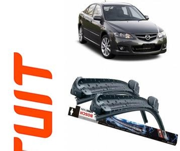 Set 2 stergatoare parbriz Bosch Aerotwin 600/475mm compatibile cu Mazda 6 Station Wagon (GY) (2002-2008) Bosch