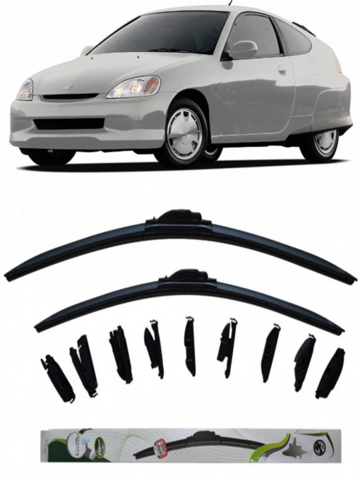 Set 2 stergatoare parbriz Kontakt compatibile cu Honda Insight din anul 2000-2006 (50 cm/45 cm)