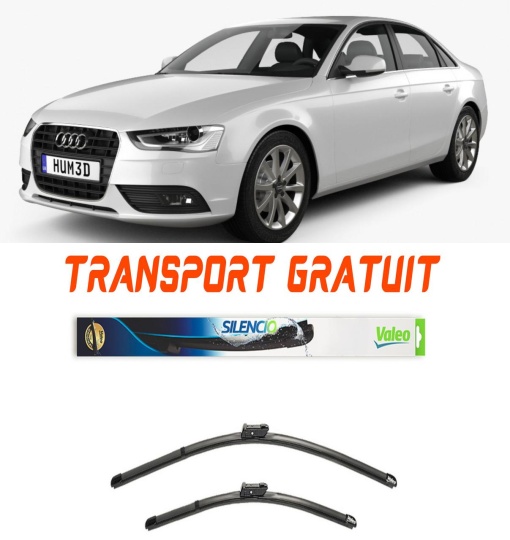 Stergatoare Audi A4 Set 2 stergatoare parbriz Valeo 60 cm/50 cm pentru Audi A4 Allroad B9 (8Wh, 8Wj) din 2016-2019 (60 cm / 50 cm)