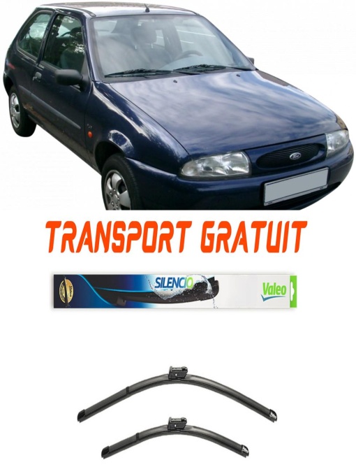 Stergatoare Ford Fiesta Set 2 stergatoare parbriz Valeo pentru Ford Fiesta 1991-1996 (47.5 cm / 47.5 cm)