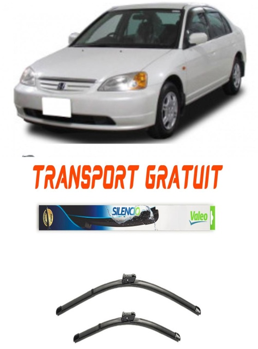 Stergatoare Set 2 stergatoare parbriz AR728S (550mm x 475mm) pentru Honda Civic Ferio (ES) (09.00-09.05) Valeo
