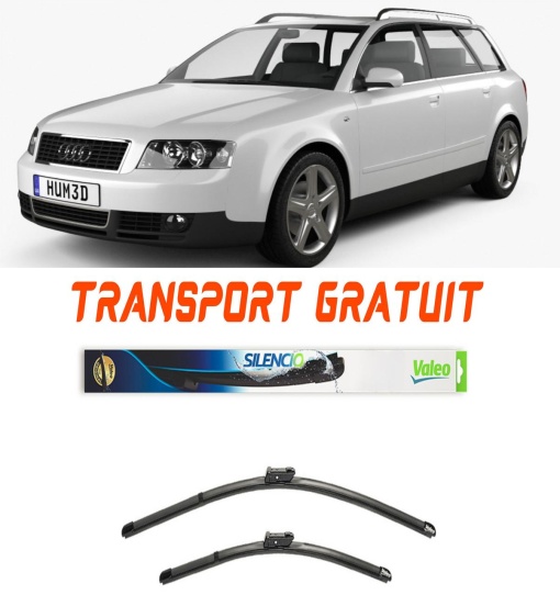 Stergatoare Set 2 stergatoare parbriz Valeo pentru Audi A4 (8E5, B6) Avant (11.03 - 12.04) Valeo
