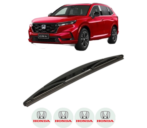 Stergator lamela spate HONDA CR-V VI (RS_, RY_) din 2023, pentru luneta auto, Bosch Twin, din cauciuc siliconat rezistent, 4 Stickere Auto HONDA