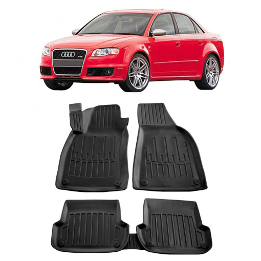 Audi A4 (B7) (2004-2008) Set covorase auto cauciuc G.Modern Line 3D