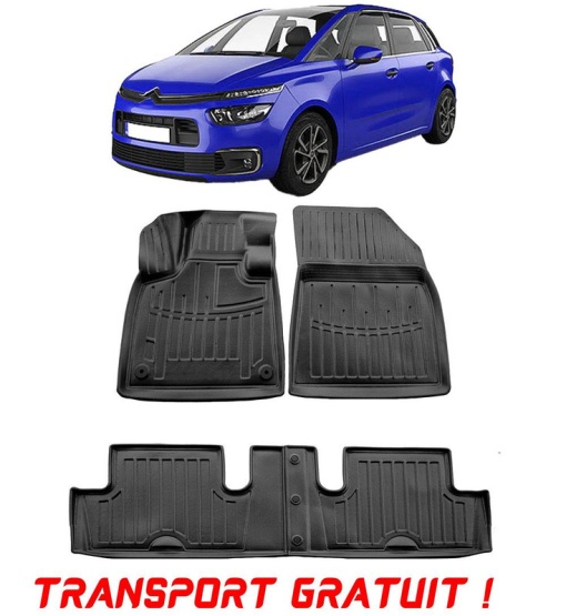 Citroen C5 (2008-2017) Set covorase auto cauciuc G.Modern Line 3D transport gratuit