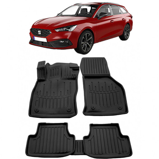 Seat Leon IV (KL1/KL8) (2020-) Set covorase auto cauciuc G.Modern Line 3D