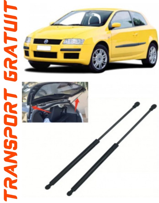 Set 2 amortizoare portbagaj Magnum Technology pentru Fiat Stilo (192_), caroserie Hatchback, an fabricatie 2002 - 2007 Magnum
