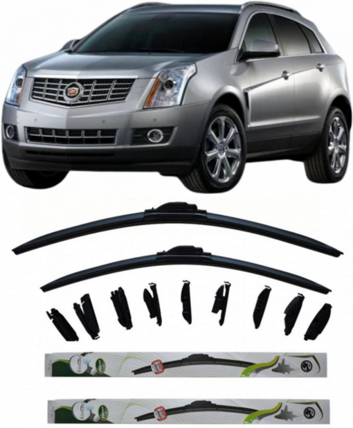 Set 2 stergatoare Kontakt Multi Adapter 65 cm /40 cm compatibile cu Cadillac Srx din 2009-2016 (65 cm/40 cm)