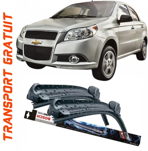 Set 2 stergatoare parbriz Bosch Aerotwin 600/475mm compatibile cu Chevrolet AVEO / KALOS Hatchback (T200) (2003-2008) Bosch