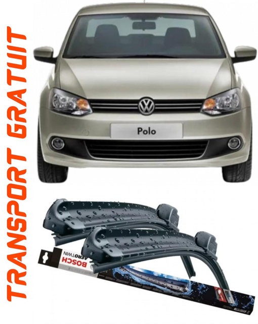 Set 2 stergatoare parbriz Bosch Aerotwin 600/475mm compatibile cu Volkswagen POLO V Saloon (602, 604, 612, 614) (2010) Bosch