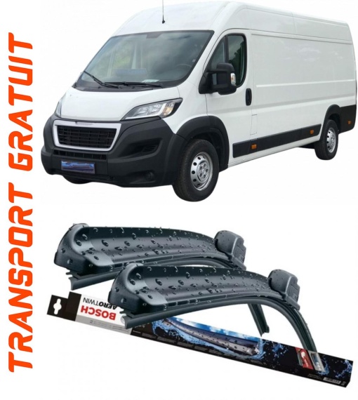 Set 2 stergatoare parbriz Bosch Aerotwin 600/475mm compatibile cu Peugeot BOXER Van (2006-2019) Bosch