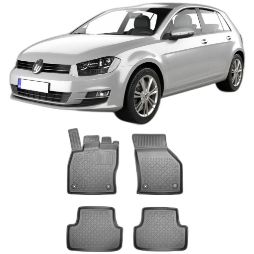 Set covorase VOLKSWAGEN GOLF 7, din 10.2012 - 12.2019, covorase tavita, caroserie HATCHBACK 5 Usi, compatibile cu autoturismul VOLKSWAGEN GOLF 7, ARISTAR